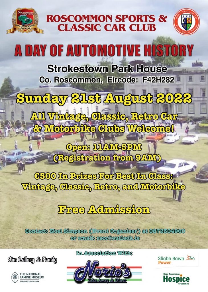 Car Show promotional poster.