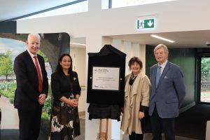 Offical opening plaque