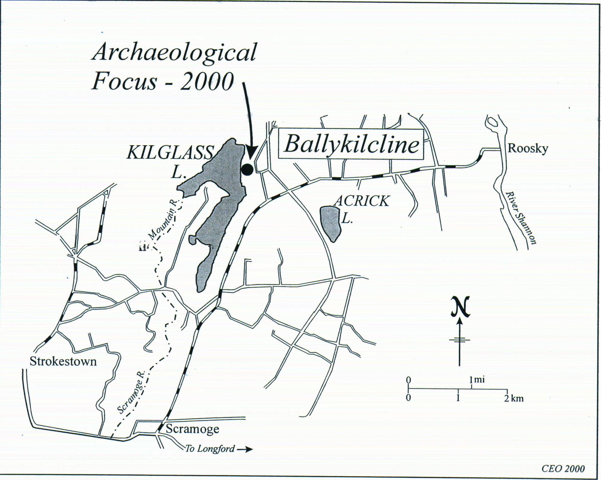 Ballykilcline map